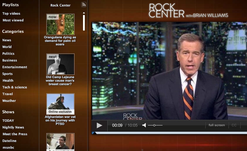 NBC Rock Center19.12.2012