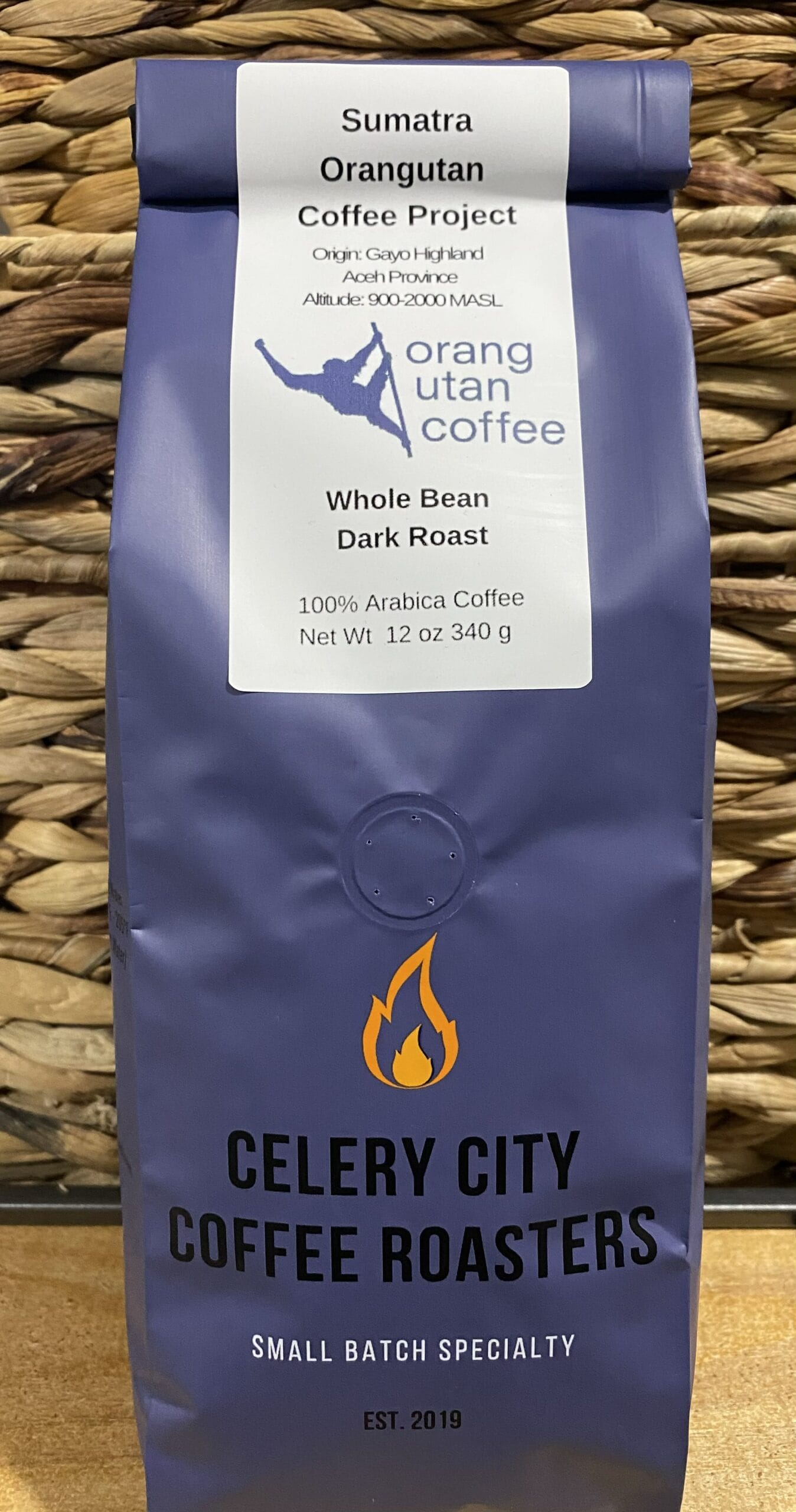 Celery City Coffee Roasters Orang Utan Coffee